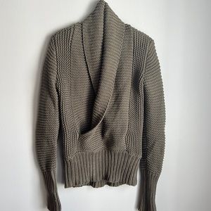 Cowl neck green American Eagle sweater